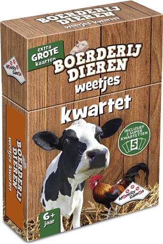 Boerderijdieren Weetjes Kwartet