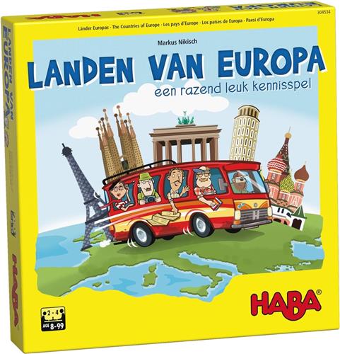 Haba Spel Landen Van Europa (nl)