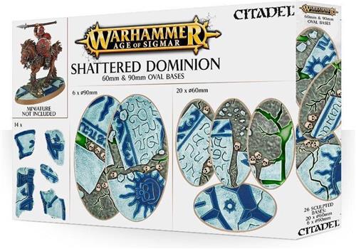 Age of Sigmar Shattered Dominion 60mm & 90mm bases