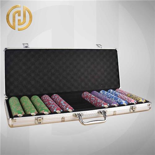 Hades MTT Classic Poker Set 500 poker chips - pokerkoffer - pokersets - pokerfiches - pokerchips