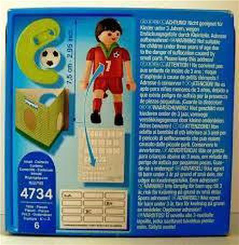 PLAYMOBIL Voetbalspeler Portugal - 4734