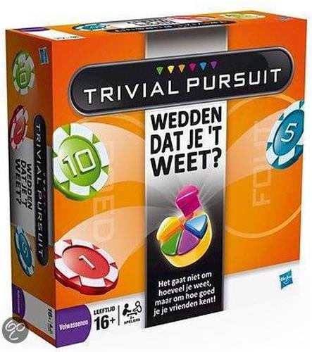 Trivial Pursuit Wedden Dat Je 't Weet - Bordspel