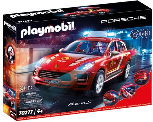 PLAYMOBIL  Porsche Macan S Fire Brigade - 70277