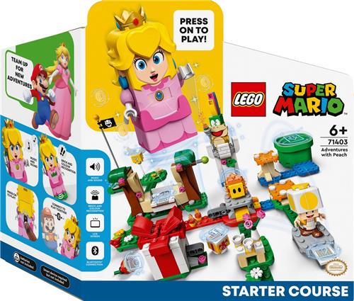 LEGO Super Mario Avonturen met Peach startset, Speelgoed voor Kinderen van 6+ Jaar - 71403