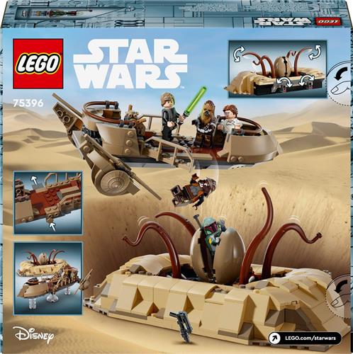 LEGO Star Wars - Return of the Jedi Desert Skiff en Sarlacc-kuil Set - 75396