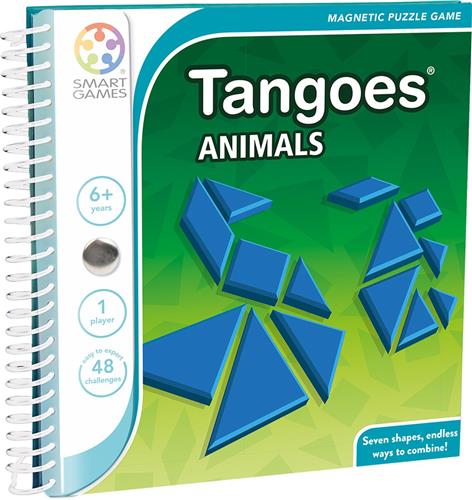 SmartGames - Tangoes Animals - magnetisch puzzelspel - 48 opdrachten