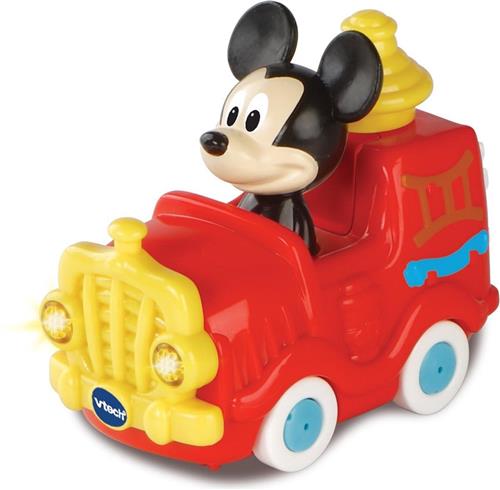 VTech Toet Toet Auto's Disney Edition Mickey Brandweerwagen - Speelfiguur - Brandweerwagen met Licht en Geluid