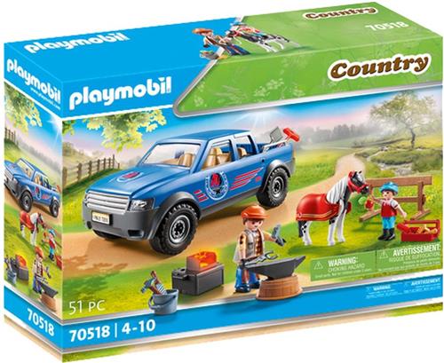 PLAYMOBIL Country Mobiele hoefsmid - 70518