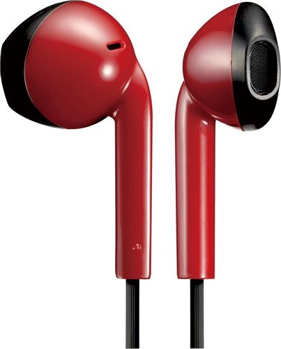 JVC HA-F19M-RB-E In Ear - Rood/Grijs