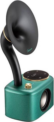 Sangean CP-100D Gramophone Tafelradio DAB+, FM AUX, Bluetooth, DAB+, FM, USB Touchscreen, Herlaadbaar Turquoise