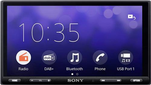 Sony XAV-AX5650 Autoradio met scherm Android Auto, Apple CarPlay, DAB+ tuner, Bluetooth handsfree, Incl. DAB-antenne, A