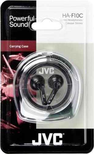 JVC Ear Bud Headphone Hoofdtelefoons In-ear Zwart