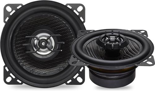 Caliber Auto Speakers - Ø 10 cm speaker frame - 30 Mm Mylar Dome Tweeters - 160 Watt Totaal Vermogen - 2 Weg-Coaxiaal Luidsprekers (CDS4)