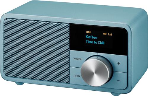 Sangean DDR-7 Tafelradio met DAB+ en FM - Sleep Timer en Bluetooth functie - Blauw