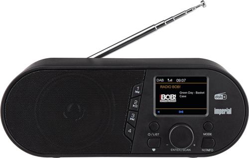 Imperial DABMAN d105 - compacte DAB+ (wekker) radio met bluetooth - zwart