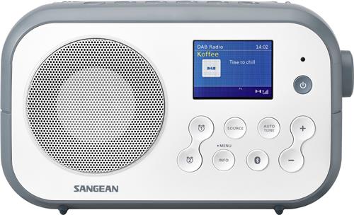 Sangean Traveller 420 - DPR-42BT - Draagbare radio met DAB+/FM, batterijlader en Bluetooth - Steenblauw