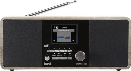 Imperial Dabman i220 BT - DAB+ / FM Internet radio met bluetooth - vintage