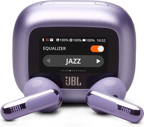 JBL Live Flex 3 - Volledig Draadloze Oordopjes - Paars