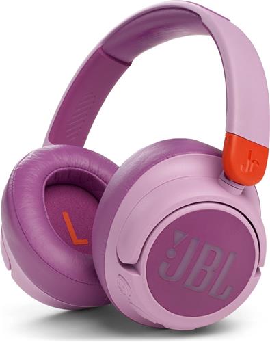 JBL JR460NC Kids - Draadloze over-ear koptelefoon met Noise Cancelling - Roze