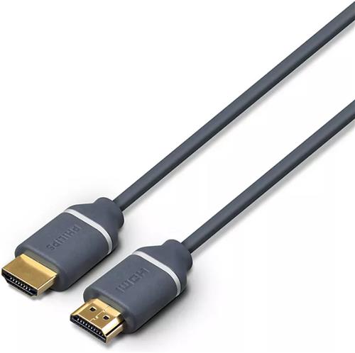 Philips HMDI Kabel SWV5650G - 5 M - HDMI naar HDMI - 4K en UHD 2160p - Grijs