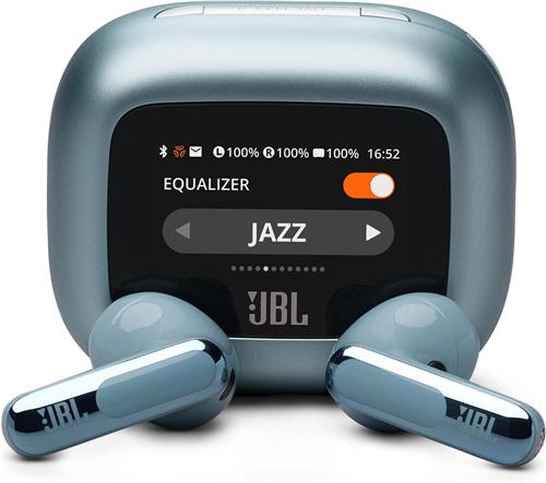 JBL Live Flex 3 - Volledig Draadloze Oordopjes - Blauw