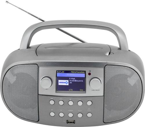 Soundmaster SCD7600TI - Boombox met Internet-/DAB+/FM-radio, CD, USB en Bluetooth