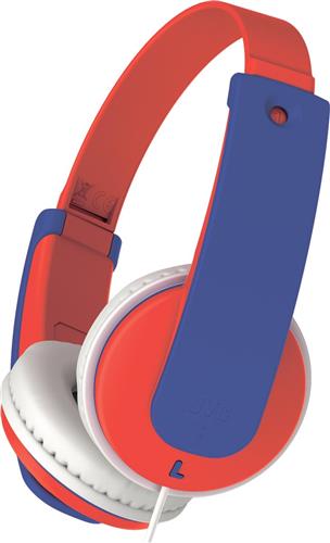 JVC HA-KD7 - On-ear kids koptelefoon - Rood