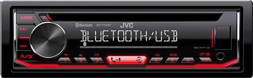 JVC KD-T702BT - 1DIN Autoradio met Bluetooth, CD en USB