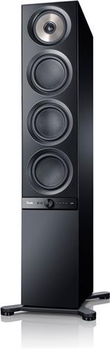 Teufel STEREO L - Vloerstaande tower speakers met geïntegreerde versterker voor wifi en bluetooth streaming , zwart