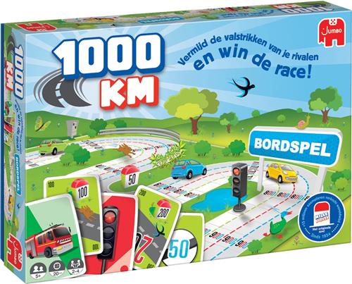 Jumbo 1000KM Bordspel - Gezelschapsspel voor kinderen