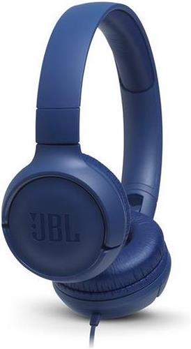 JBL T500 - On-ear koptelefoon - Blauw