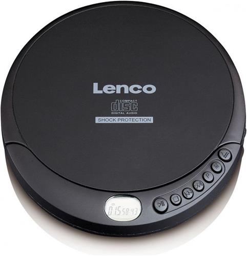 Lenco CD-200 Discman - Draagbare CD-MP3 Speler met Anti-Shock bescherming - Zwart