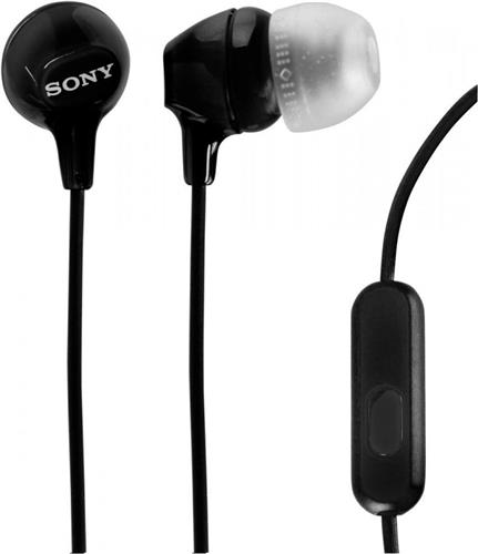 Sony MDR-EX15AP - In-ear oordopjes - Zwart