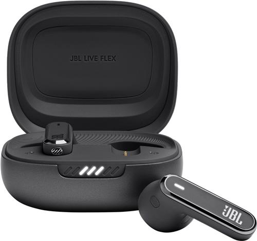 JBL LIVE Flex - True Wireless NC Earbuds - Wireless Charging - Full Touch - Zwart