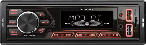 Autoradio met Bluetooth - Auto radio met USB, SD, AUX (geen FM) - 1 DIN - Handsfree bellen - USB Oplaadpoort - 4 x 55 Watt (RMD035MP)