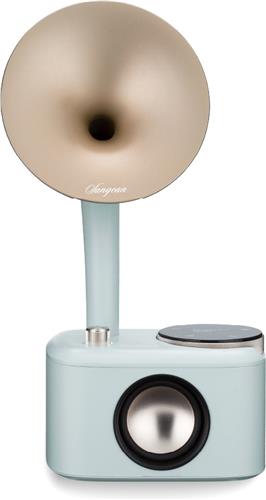 Sangean CP-100D Gramophone Tafelradio DAB+, FM AUX, Bluetooth, DAB+, FM, USB Touchscreen, Herlaadbaar Mint