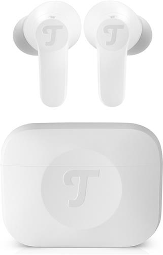 Teufel AIRY TWS 2 | In-ear bluetooth koptelefoon, actieve noise cancelling, draadloze oortjes met oplaadcase , pure white