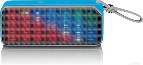 Lenco BT-191BU - Bluetooth Speaker Draadloos - Splashproof - Blauw