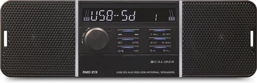 Caliber Autoradio met USB, SD, AUX, FM - 1 DIN - Enkel DIN - Ingebouwde Speakers - (RMD213)