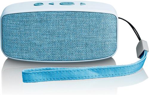 Lenco BT-120BU - Bluetooth Speaker Draadloos- Incl. draagriem - Blauw