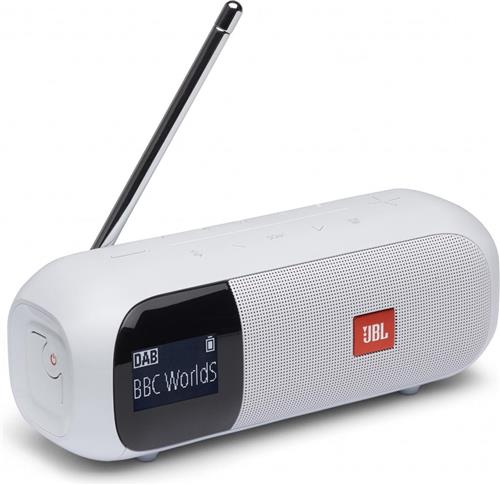 JBL Tuner 2 - Draagbare DAB+ Radio Met Bluetooth - Wit