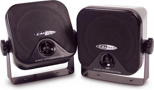 Caliber Auto Speakers - Opbouw autospeakers - Waterdicht - Boot speakers - 80 Watt - Set van 2 (CSB3)