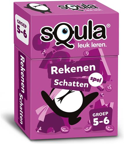 sQula Rekenen Schatten groep 5-6 - educatief kaartspel