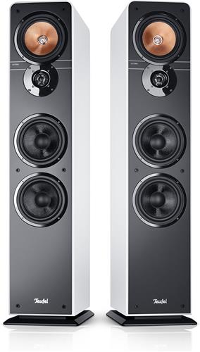 Teufel ULTIMA 40 - Vloerstaande hifi stereo speakers, 3-kanaals systeem - , wit