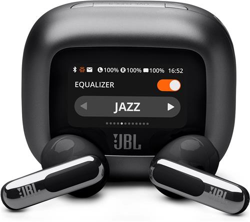 JBL Live Flex 3 - Volledig Draadloze Oordopjes - Zwart