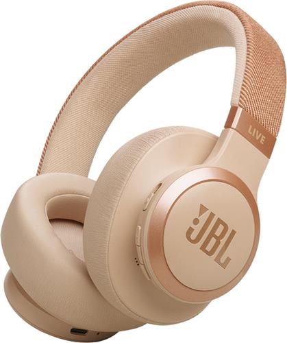 JBL Live 770NC - Draadloze over-ear koptelefoon met noise cancelling - Zand