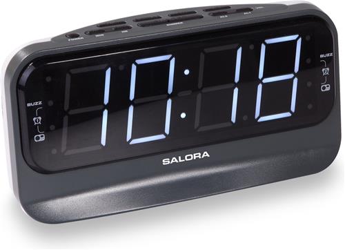 Salora ALARMCLOCK616 - Wekker - Wekkerradio - AM/FM - Digitale Wekker