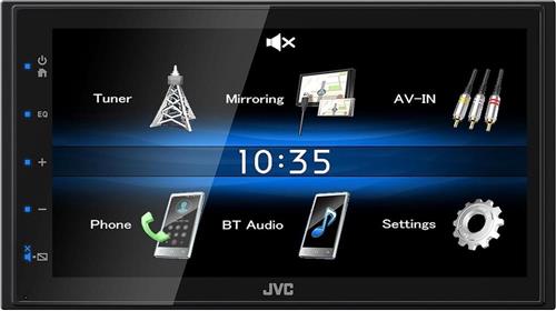 JVC KW-M25BT - 2 DIN Multimedia autoradio met bluetooth