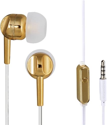 Thomson Hoofdtelefoon In-ear EAR3025 Goud