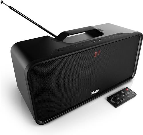 Teufel BOOMSTER - Krachtige bluetooth 2.1 stereo speaker met DAB+ en lange speelduur , night black